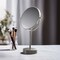 Kibi Circular Free Standing Magnifying Make Up Mirror - Brushed Nickel KMM103BN - alternate 6